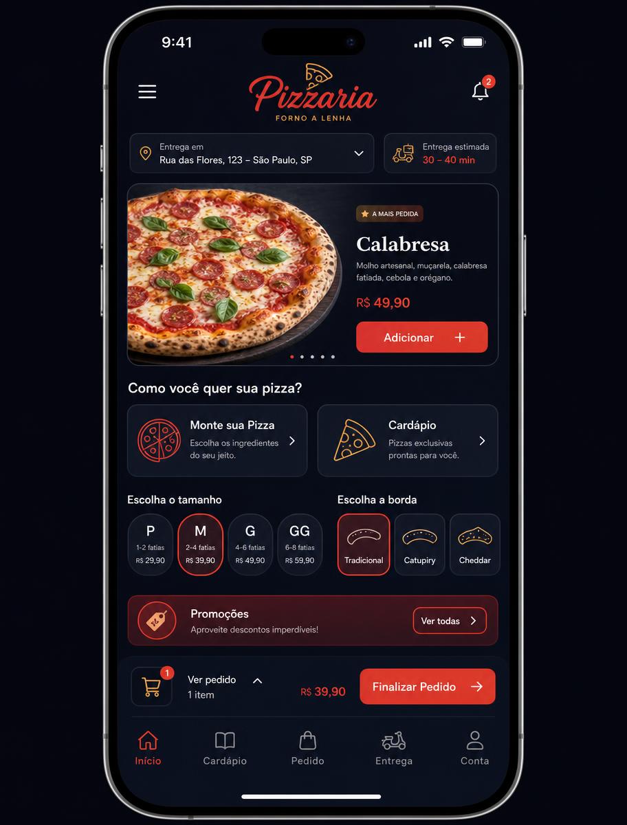 App mobile: App para restaurantes